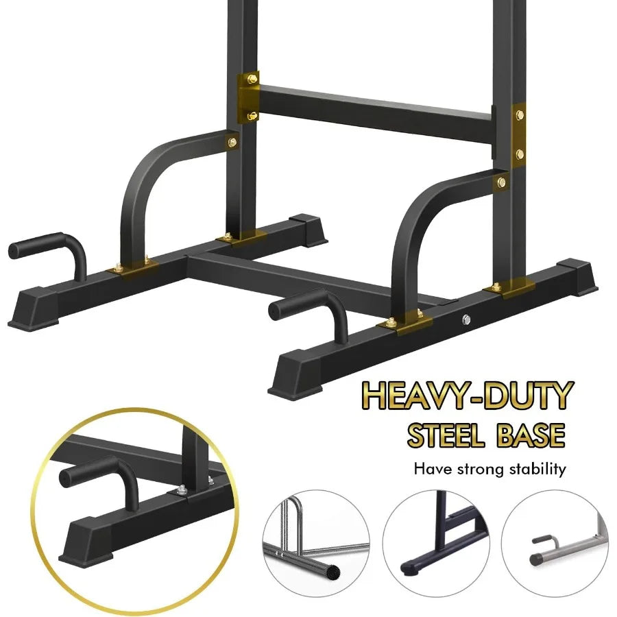 Function Power Tower Pull Up Bar Dip Station Home Gym