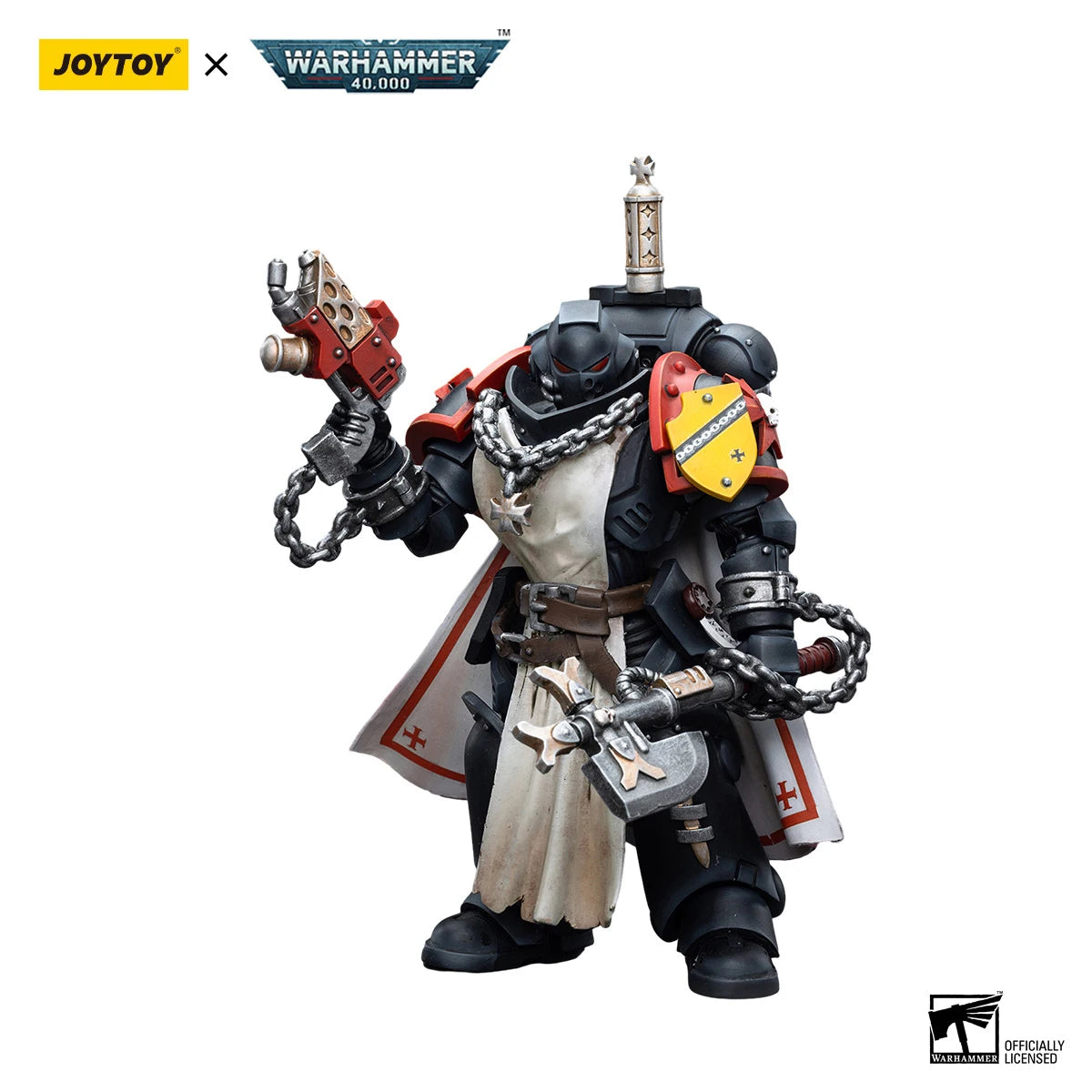 Joy Toy Warhammer 40k Primaris Sword Brethren Alberic Granbertus Figure