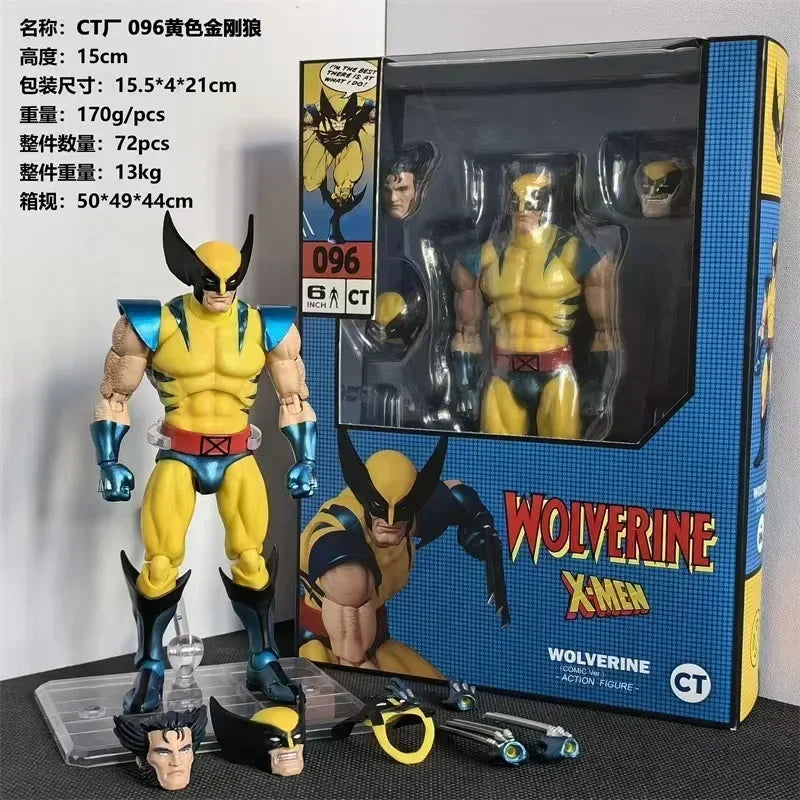 Hot Toys Wolverine Mafex Manga Version Logan Action Figure