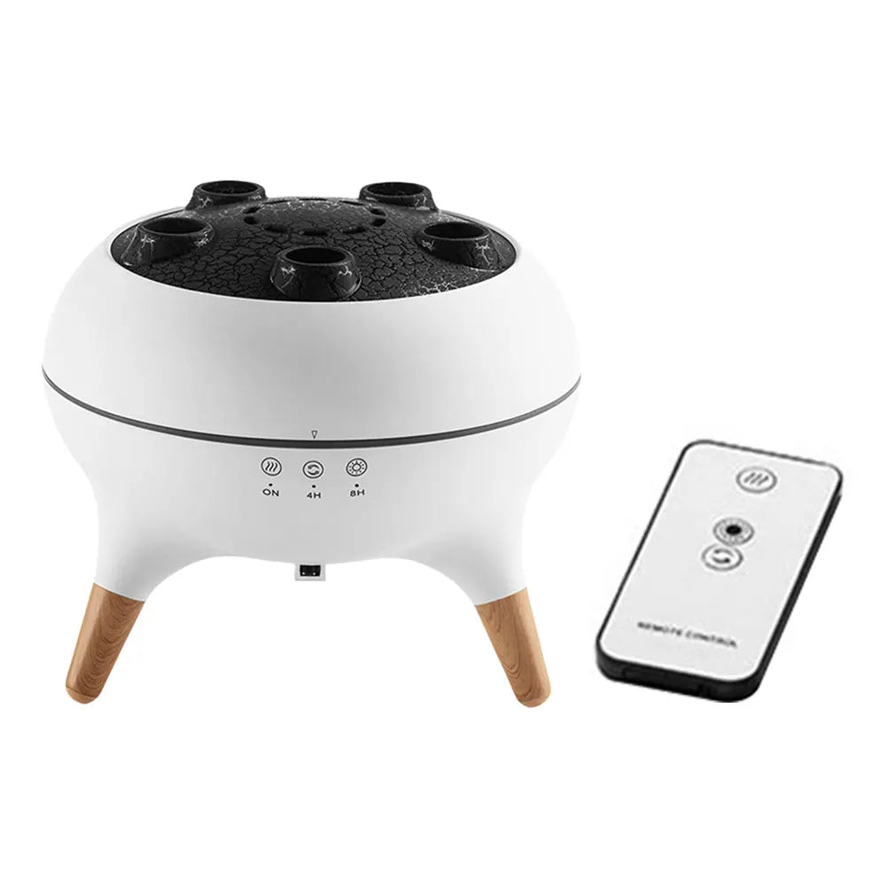 Dynamic Jellyfish Essential Oil Diffuser Remote Control Aromatherapy Diffuser with Colorful Night Lights Air Diffuser Humidifier
