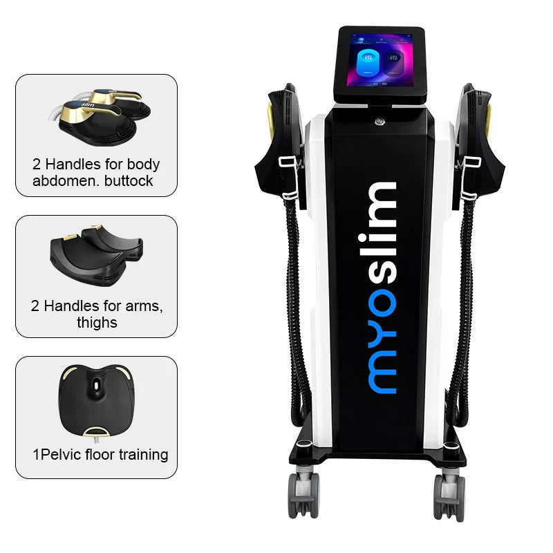 Myoslim RF Body Sculpt Machine EMS Contouring 6500W Hiemt Device