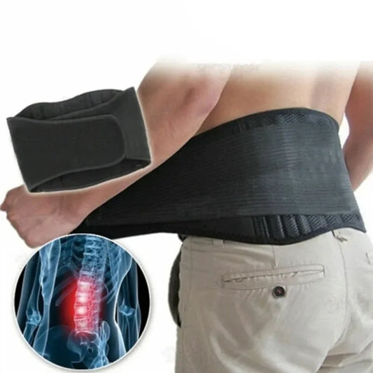 Adjustable Tourmaline Self Heating Magnetic Therapy Back Belt