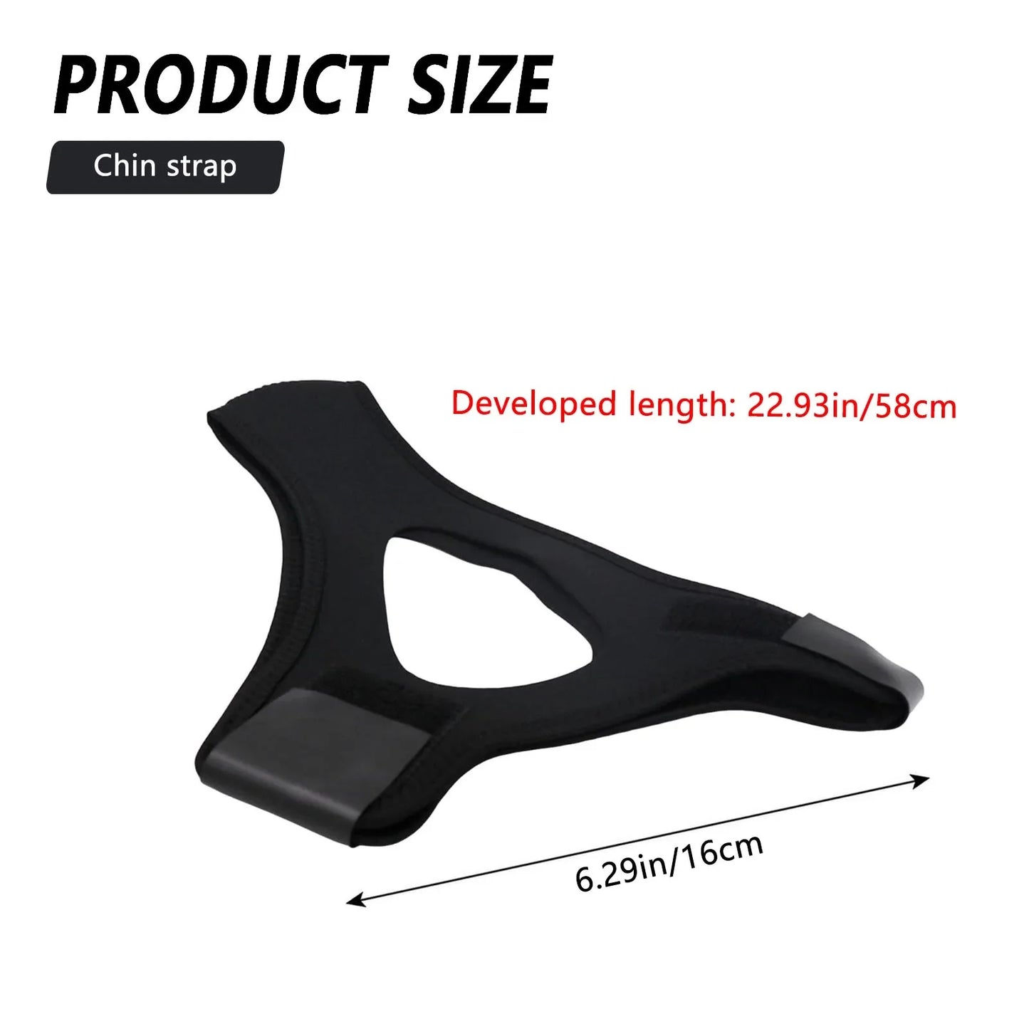 Anti-snoring Mouthpieces Chin Strap Sleep Care Breathable and Comfortable Anti Snore Belt for Men Women Daily Sleeping