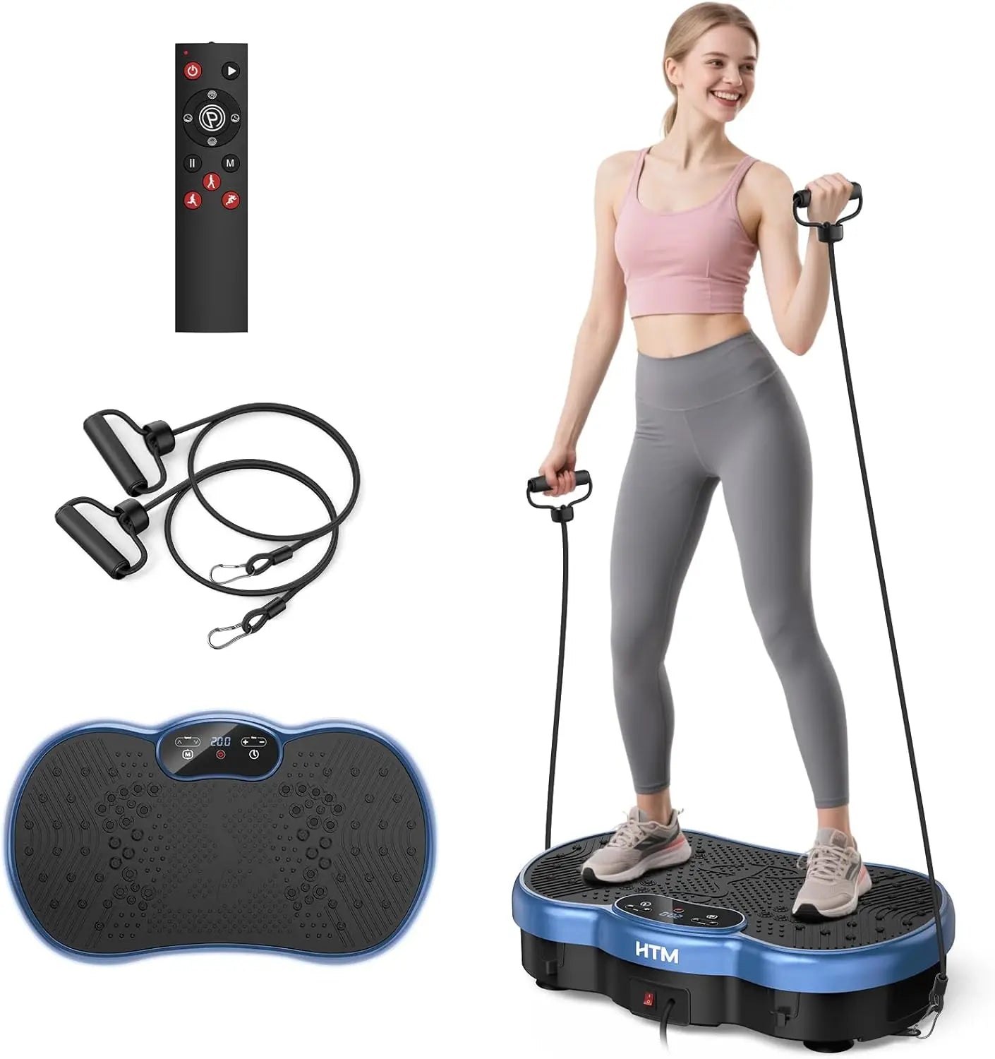 Whole Body Fitness Massage Calorie Counter Vibration Plate 120 Speed Levels Professional Machine for Effortless Body Sculpting