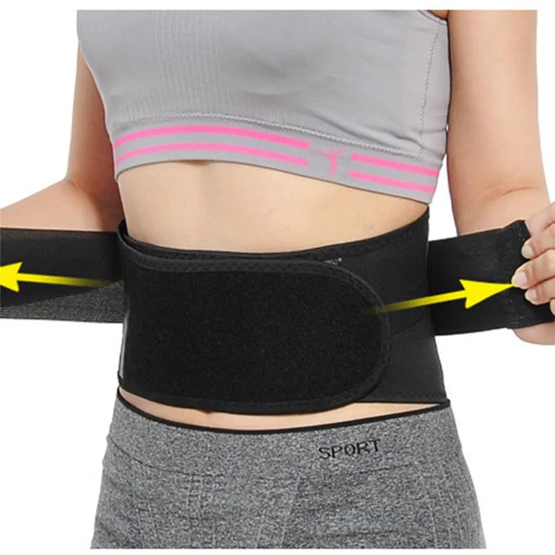 Adjustable Tourmaline Self Heating Magnetic Therapy Back Belt