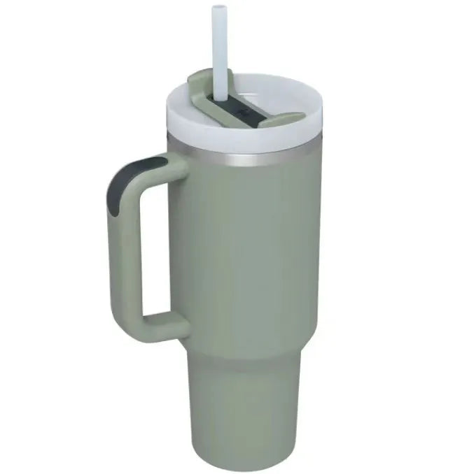 6pack US Warehouse NEW 40oz  Stainless Steel  Double Wall Keep Cold For A Long Time With Handle  Wholesale Bluk Tumbler
