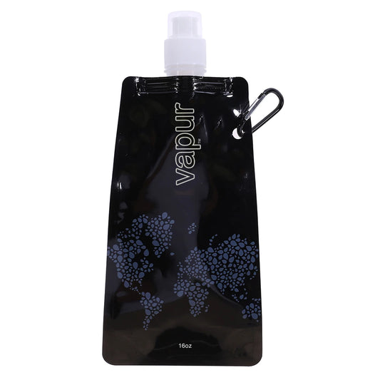 Collapsible Water Bottles with Clip Drinking Water Bags Leak Proof Sports Water Bottle for Outdoor Travel Sports Hiking Camping