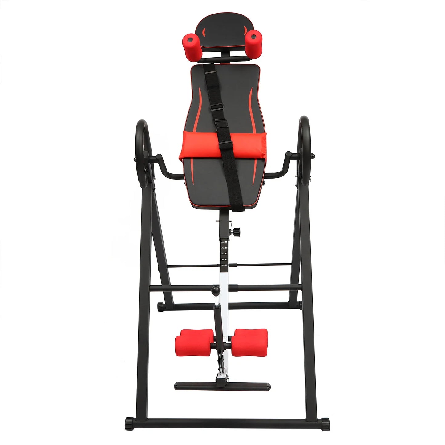 Inversion Table Blue/Black/Black＆red 4 Inverted Gear Handstand Machine Gym Foldable Back Stretcher Inversion Assist Device