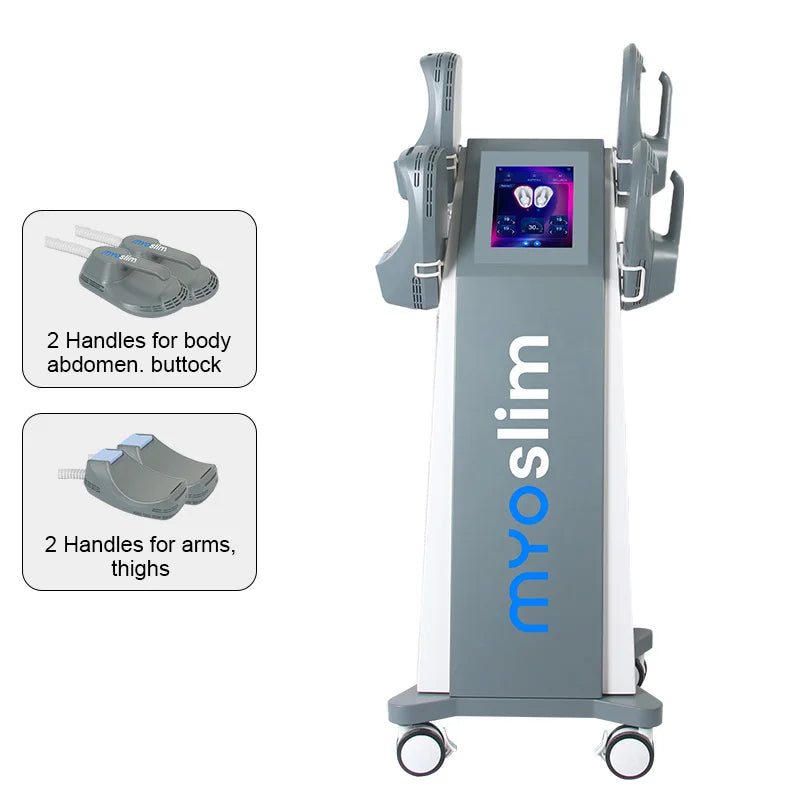 EMS Body Sculpt Machine Fat Burner With 4 Handles For Slimming