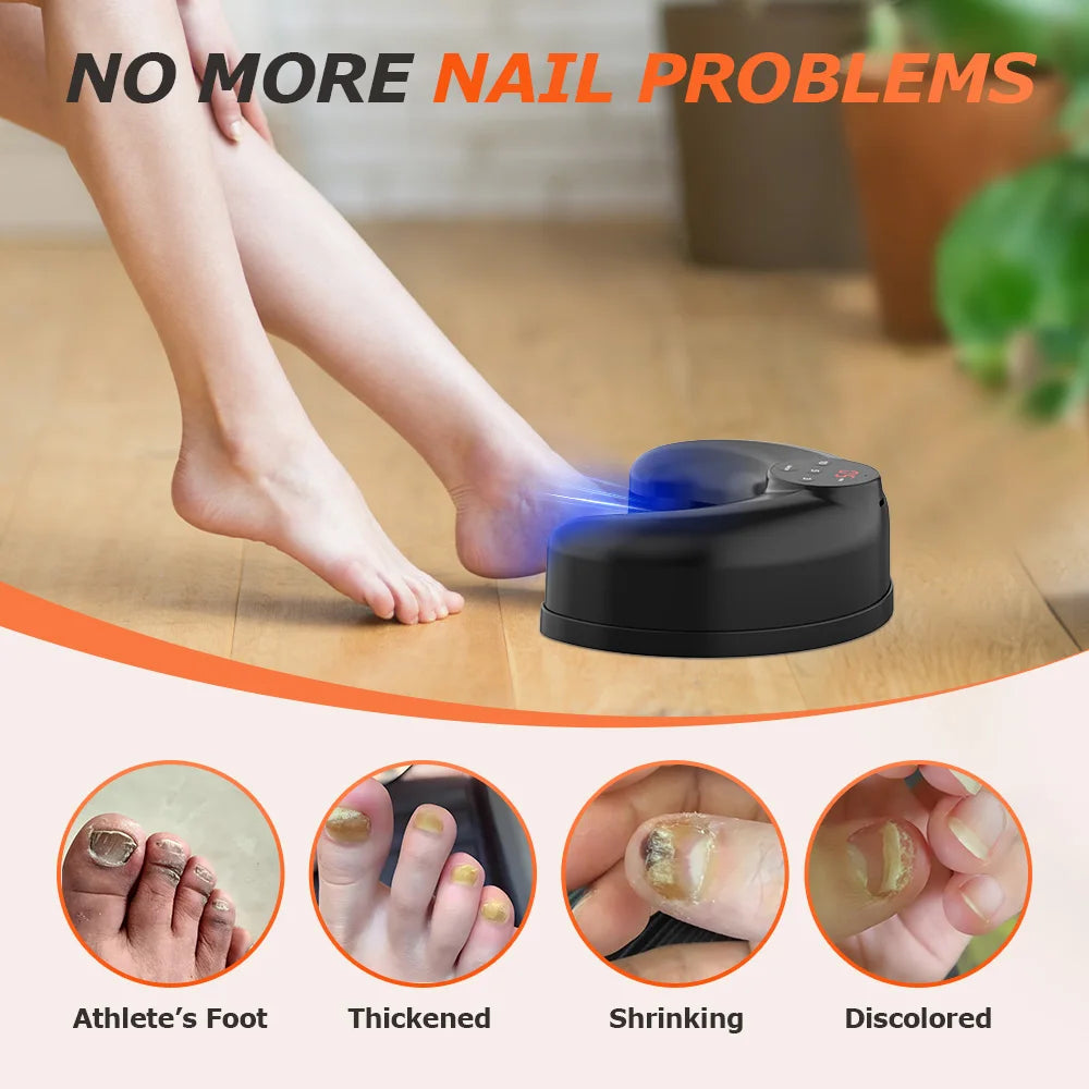 KTS 45W Nail Fungus LED Laser Device for Toenails with Blue Infrared Light