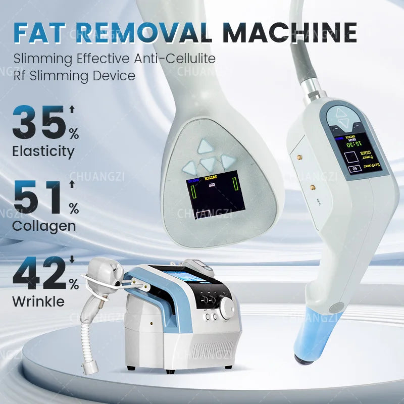 Monopolar RF 5.0MHz Body Sculpting Machine 2 In 1 Control