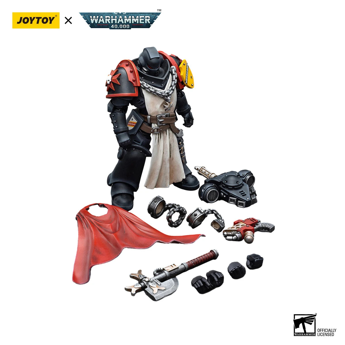 Joy Toy Warhammer 40k Primaris Sword Brethren Alberic Granbertus Figure