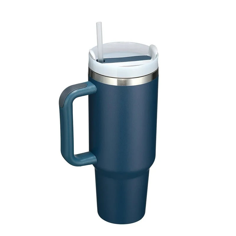 6pack US Warehouse NEW 40oz  Stainless Steel  Double Wall Keep Cold For A Long Time With Handle  Wholesale Bluk Tumbler