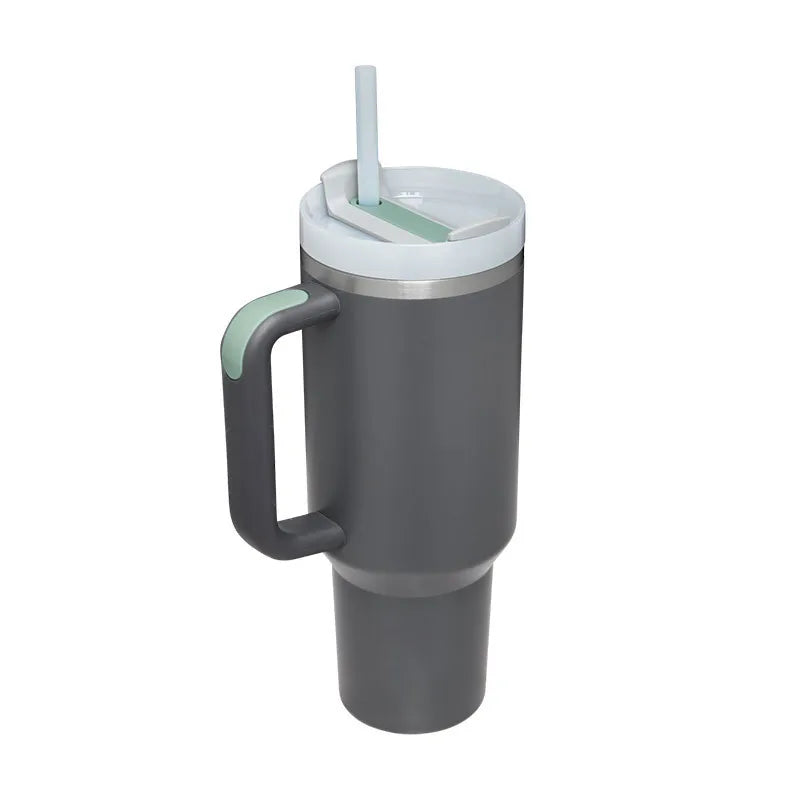 6pack US Warehouse NEW 40oz  Stainless Steel  Double Wall Keep Cold For A Long Time With Handle  Wholesale Bluk Tumbler