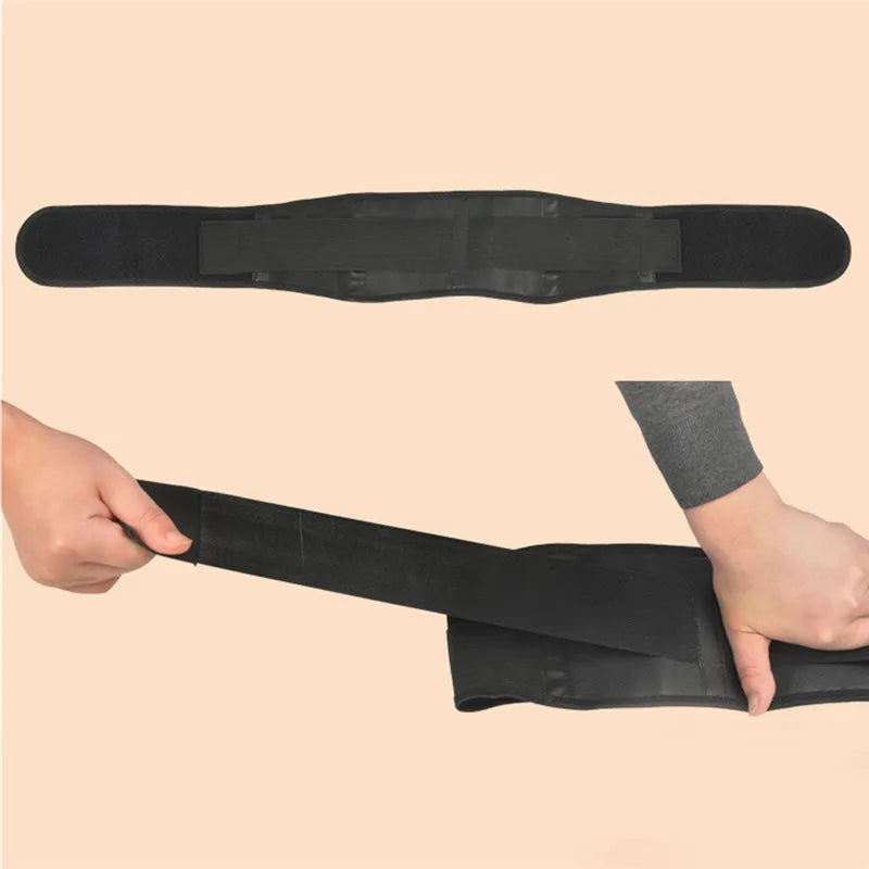Adjustable Tourmaline Self Heating Magnetic Therapy Back Belt