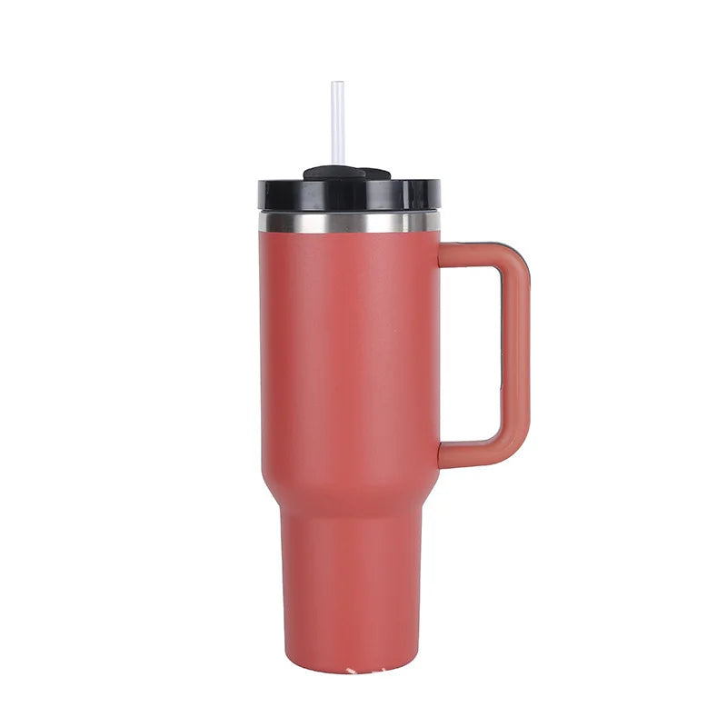 6pack US Warehouse NEW 40oz  Stainless Steel  Double Wall Keep Cold For A Long Time With Handle  Wholesale Bluk Tumbler
