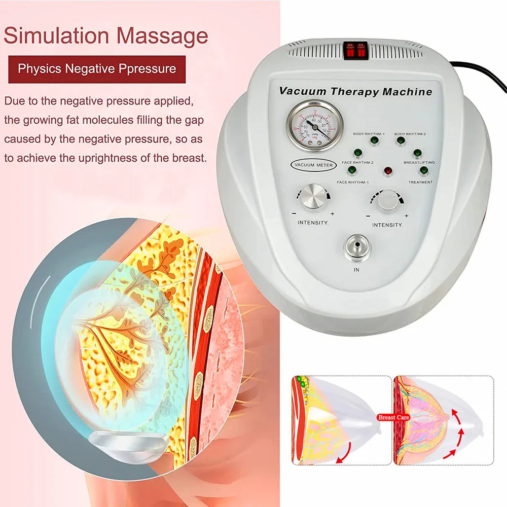 Wrvaro Vacuum Massage Machine for Body Shaping and Beauty Care