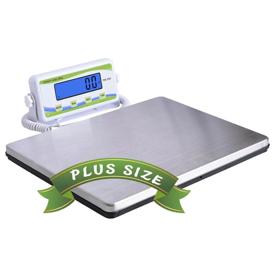 Extra Wide Digital Body Scale - 440 lb Capacity, High Accuracy Display, Portable for Home & Medical Use
