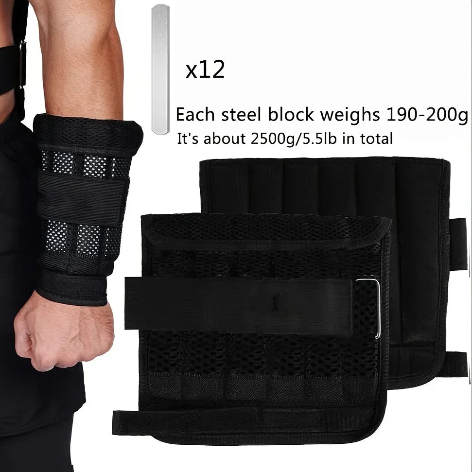 Hign-concerned Adjustable Weight Vest With Ankle And Wrist Weights