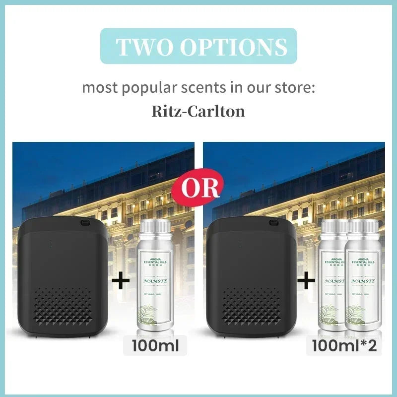 Namste Electric Aromatic Oasis Bluetooth 400ML Essential Oil Capacity Large Atomization Aroma Diffuser Home Freshener Device