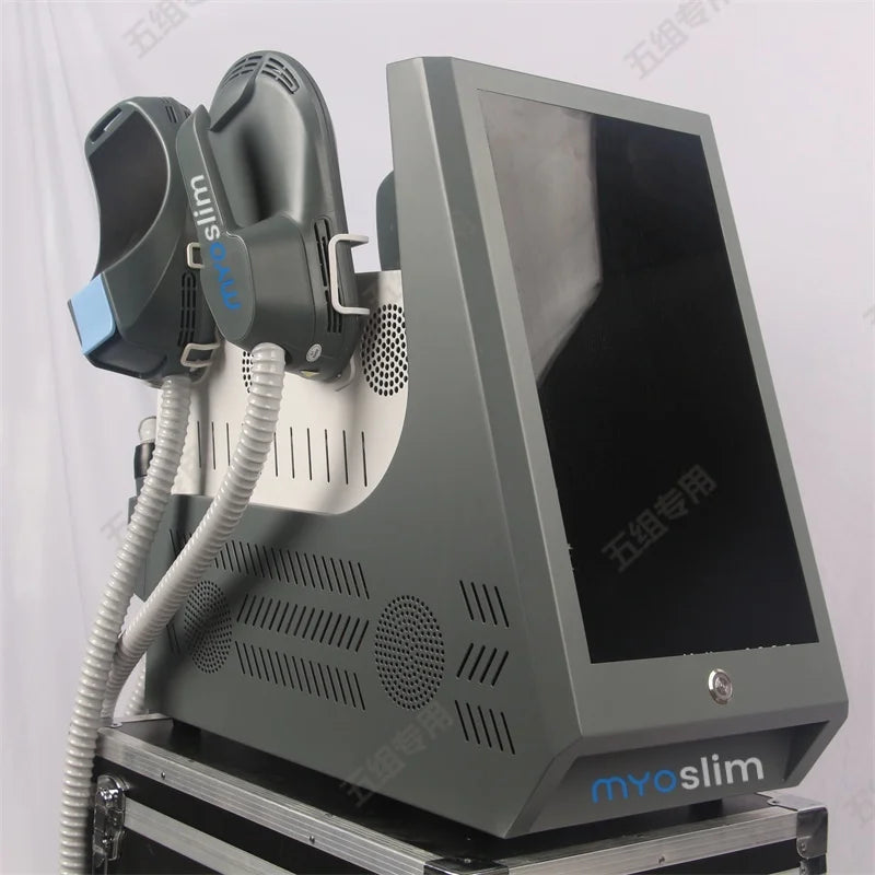 Professional RF MYOSLIM Body Sculpting Machine Electric EMS Fat Burning Slimming Muscle Stimulator T15 6500W 2-5 Handles