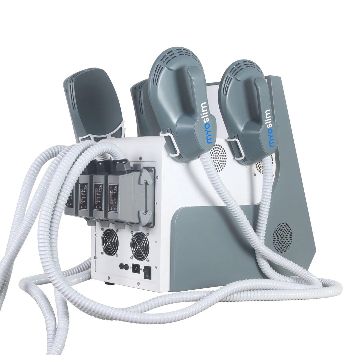 Professional RF MYOSLIM Body Sculpting Machine Electric EMS Fat Burning Slimming Muscle Stimulator T15 6500W 2-5 Handles