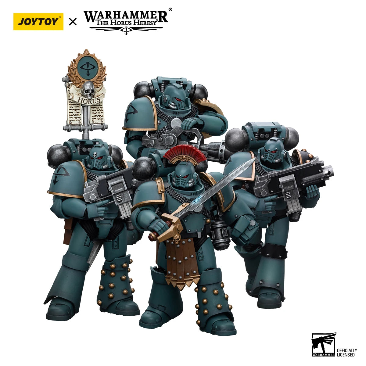 Joy Toy Warhammer 40K Sons of Horus MKIV Squad Figure