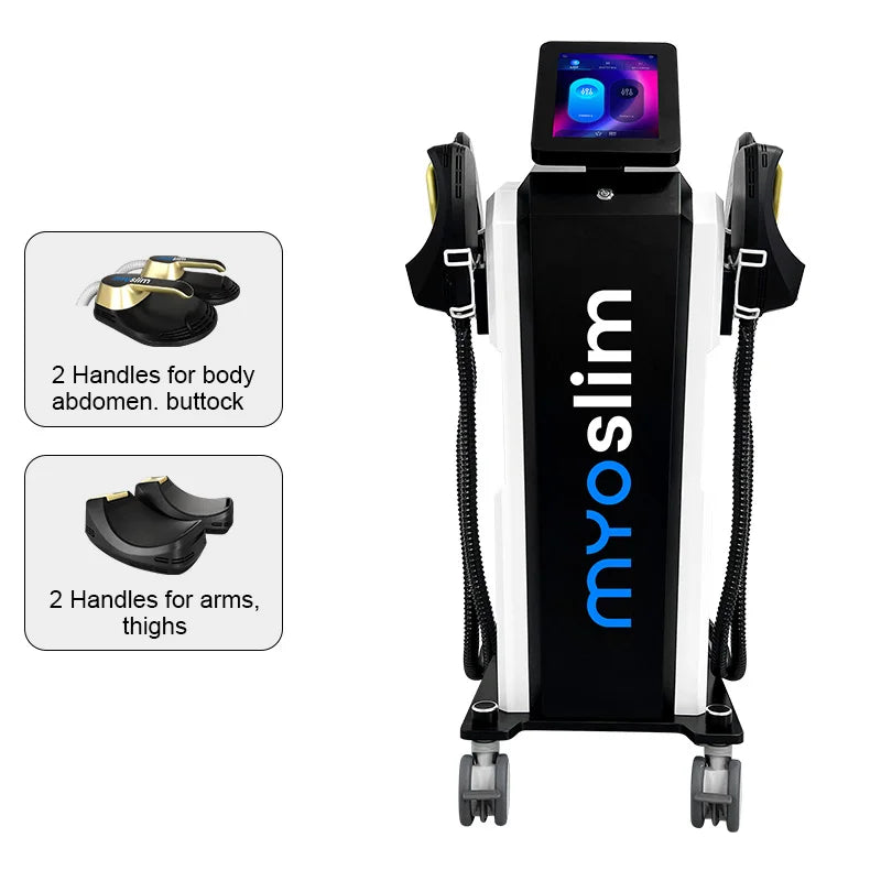 Myoslim RF Body Sculpt Machine EMS Contouring 6500W Hiemt Device